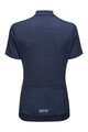 GORE Tricou de ciclism cu mânecă scurtă - C3 WMN - albastru
