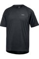 GORE Tricou de ciclism cu mânecă scurtă - R3 - negru