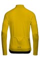 GORE Tricou de cilism pentru iarnă cu mânecă lungă - C3 THERMO - galben