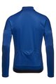 GORE Tricou de cilism pentru iarnă cu mânecă lungă - C3 THERMO - albastru