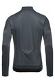 GORE Tricou de cilism pentru iarnă cu mânecă lungă - C3 THERMO - gri