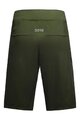 GORE Pantaloni scurți de ciclism fără bretele - PASSION WMN - verde