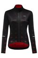 GORE Tricou de cilism pentru iarnă cu mânecă lungă - PROGRESS THERMO WMN - portocaliu/roșu