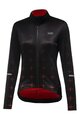 GORE Tricou de cilism pentru iarnă cu mânecă lungă - PROGRESS THERMO WMN - portocaliu/roșu