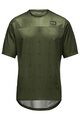 GORE Tricou de ciclism cu mânecă scurtă - TRAILKPR DAILY - verde