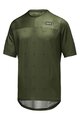 GORE Tricou de ciclism cu mânecă scurtă - TRAILKPR DAILY - verde