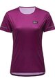 GORE Tricou de ciclism cu mânecă scurtă - CONTEST DAILY WMN - mov