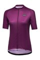 GORE Tricou de ciclism cu mânecă scurtă - DAILY WMN - mov/negru