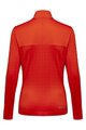 GORE Tricou de ciclism cu mânecă lungă - EVERYDAY THERMO 1/4-ZIP WMN - portocaliu