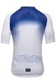 GORE Tricou de ciclism cu mânecă scurtă - GRID FADE 2.0 - alb/albastru
