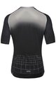 GORE Tricou de ciclism cu mânecă scurtă - GRID FADE 2.0 - negru/gri