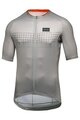 GORE Tricou de ciclism cu mânecă scurtă - GRID FADE 2.0 - gri/portocaliu
