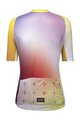 GORE Tricou de ciclism cu mânecă scurtă - CLOUD WMN - galben/multicolor
