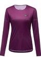 GORE Tricou de ciclism cu mânecă lungă - CONTEST WMN - mov