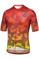 GORE Tricou de ciclism cu mânecă scurtă - RAIN CAMO - portocaliu/galben