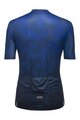 GORE Tricou de ciclism cu mânecă scurtă - RAIN CAMO WMN - albastru