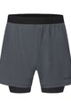 GORE Pantaloni scurți de ciclism fără bretele - CONCURVE 5” 2IN1 - gri