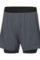 GORE Pantaloni scurți de ciclism fără bretele - CONCURVE 5” 2IN1 - gri