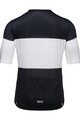 GORE Tricou de ciclism cu mânecă scurtă - SPIRIT STRIPES - negru/alb