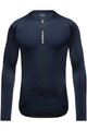 GORE Tricou de cilism pentru iarnă cu mânecă lungă - SPINSHIFT - albastru
