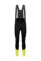 GORE Pantaloni de ciclism lungi cu bretele - SPINSHIFT THERMO - negru/galben