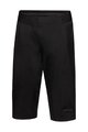 GORE Pantaloni scurți de ciclism fără bretele - LUPRA GORE-TEX - negru