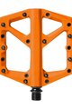 CRANKBROTHERS pedale - STAMP 1 LARGE - portocaliu