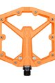 CRANKBROTHERS pedale - STAMP 1 LARGE - portocaliu