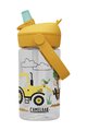 CAMELBAK Sticlă de apă pentru ciclism - THRIVE FLIP STRAW KIDS 0,4l - transparent/galben