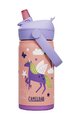 CAMELBAK Sticlă de apă pentru ciclism - THRIVE FLIP STRAW KIDS VSS 0,35 L - portocaliu/multicolor