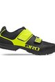 GIRO Pantofi de ciclism - BERM - negru/verde deschis