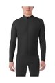 GIRO Tricou de cilism pentru iarnă cu mânecă lungă - CHRONO THERMAL - negru