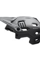 BELL Cască de ciclism - SUPER DH - gri/negru