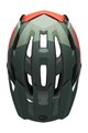 BELL Cască de ciclism - SUPER AIR R SPHERICAL - verde/roșu