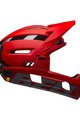 BELL Cască de ciclism - SUPER AIR R SPHERICAL - roșu