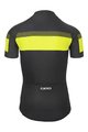 GIRO Tricou de ciclism cu mânecă scurtă - CHRONO SPORT - negru/galben