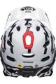BELL Cască de ciclism - SUPER DH SPHERICAL - alb
