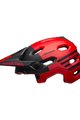 BELL Cască de ciclism - SUPER DH SPHERICAL - roșu/negru