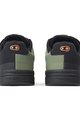 CRANKBROTHERS Pantofi de ciclism - STAMP SPEEDLACE - verde/portocaliu
