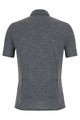 SANTINI cămașă - GRAVEL SUMMER WOOL - gri
