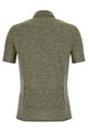 SANTINI cămașă - GRAVEL SUMMER WOOL - verde