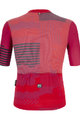 SANTINI Tricou de ciclism cu mânecă scurtă - DELTA OPTIC - roșu/negru