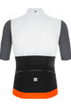 SANTINI Tricou de ciclism cu mânecă scurtă - REDUX ISTINTO - alb/gri/negru