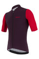 SANTINI Tricou de ciclism cu mânecă scurtă - REDUX VIGOR - roșu/mov