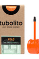 TUBOLITO cameră - ROAD 700x18/28C BLACK - SV80 - portocaliu