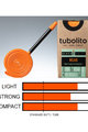 TUBOLITO cameră - ROAD 700x18/28C BLACK - SV80 - portocaliu