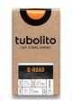 TUBOLITO cameră - ROAD 700x18/28C - SV80 - portocaliu