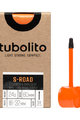 TUBOLITO cameră - S-TUBO ROAD 700x18/28C - SV60 - portocaliu