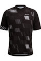 SANTINI Tricou de ciclism cu mânecă scurtă - FIBRA MTB - negru