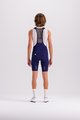 SANTINI Pantaloni scurți de ciclism cu bretele - PLUSH - albastru